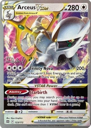 Carta Arceus-VSTAR (001/024) do set World Championship 2022: ADP — Pokémon TCG | Bynx