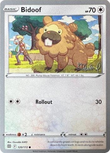 Carta Bidoof (008/024) do set World Championship 2022: ADP — Pokémon TCG | Bynx