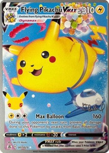 Carta Flying Pikachu-VMAX (003/024) do set World Championship 2022: ADP — Pokémon TCG | Bynx