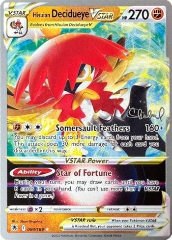 Hisuian Decidueye-VSTAR (005/024) — World Championship 2022: ADP