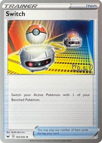 Carta Switch (020/024) do set World Championship 2022: ADP — Pokémon TCG | Bynx