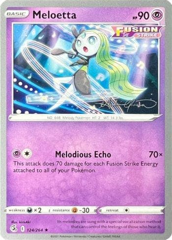 Carta Meloetta (004/020) do set Liga BR — 22B — Pokémon TCG | Bynx