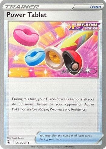 Carta Power Tablet (011/020) do set Liga BR — 22B — Pokémon TCG | Bynx
