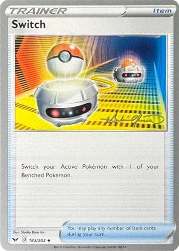 Carta Switch (016/020) do set Liga BR — 22B — Pokémon TCG | Bynx