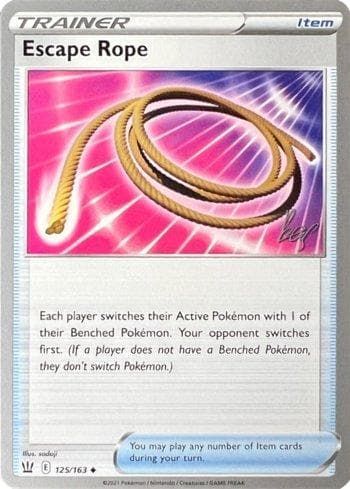 Carta Escape Rope (022/030) do set Liga BR — 22C — Pokémon TCG | Bynx