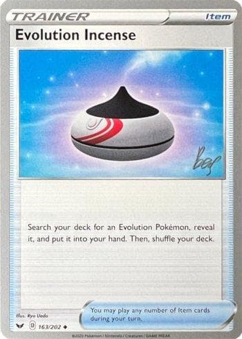 Carta Evolution Incense (018/030) do set Liga BR — 22C — Pokémon TCG | Bynx