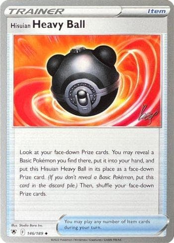 Hisuian Heavy Ball (023/030) — Set 22C