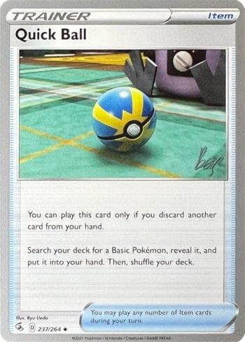 Carta Quick Ball (021/030) do set Liga BR — 22C — Pokémon TCG | Bynx