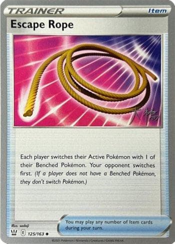 Carta Escape Rope (025/030) do set Liga BR — 22D — Pokémon TCG | Bynx