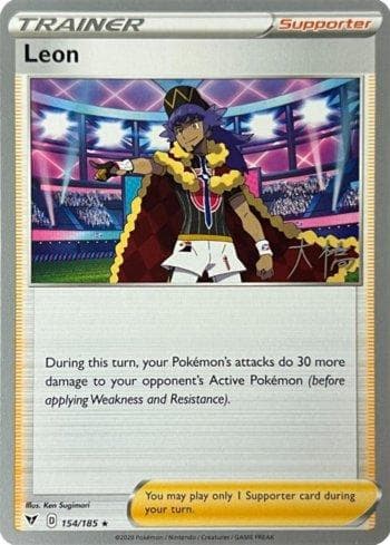 Carta Leon (013/030) do set Liga BR — 22D — Pokémon TCG | Bynx