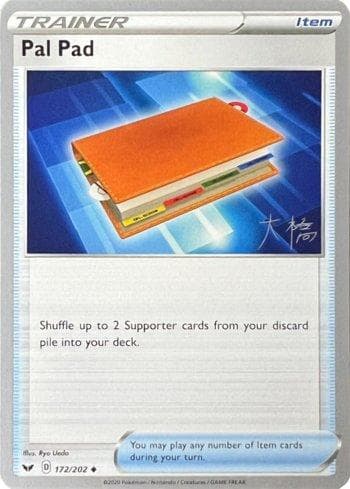 Carta Pal Pad (026/030) do set Liga BR — 22D — Pokémon TCG | Bynx