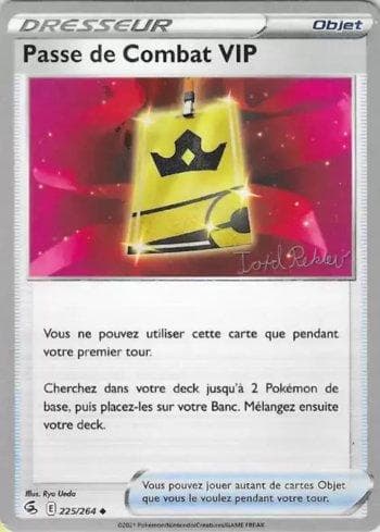 Carta Battle VIP Pass (018/028) do set World Championship 2023: Psychic Elegance — Pokémon TCG | Bynx