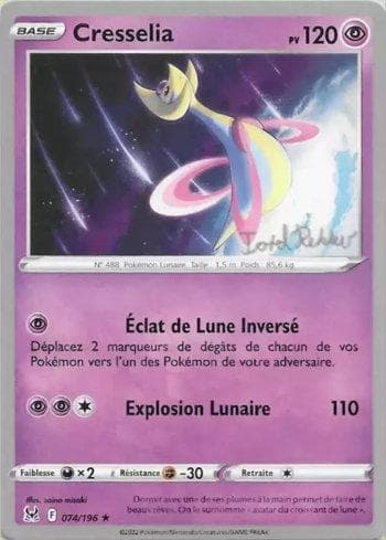 Carta Cresselia (007/028) do set World Championship 2023: Psychic Elegance — Pokémon TCG | Bynx