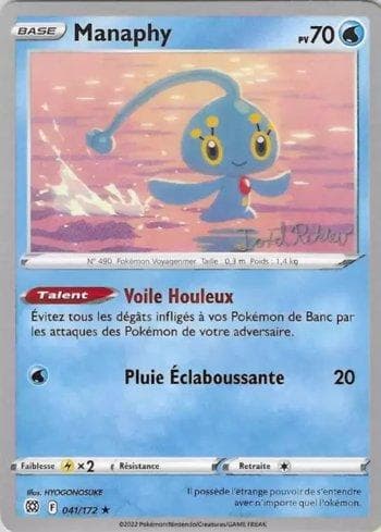 Carta Manaphy (012/028) do set World Championship 2023: Psychic Elegance — Pokémon TCG | Bynx