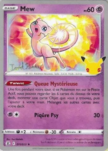 Mew (011/028) — World Championship 2023: Psychic Elegance