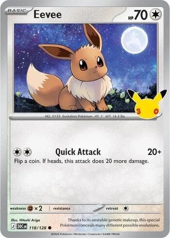 Eevee 118 — 30th Celebration