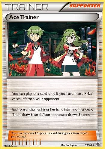 Carta Ace Trainer (69/98) do set Origens Ancestrais — Pokémon TCG | Bynx