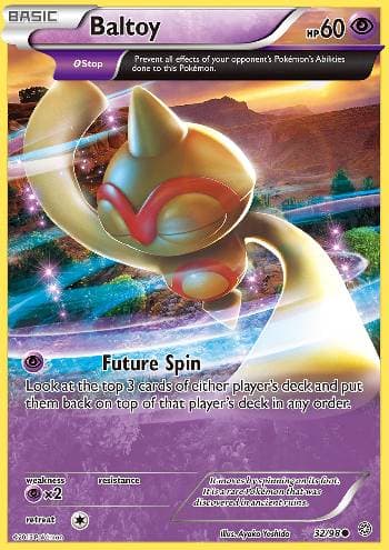 Carta Baltoy (32/98) do set Origens Ancestrais — Pokémon TCG | Bynx