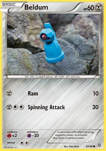 Carta Beldum (47/98) do set Origens Ancestrais — Pokémon TCG | Bynx