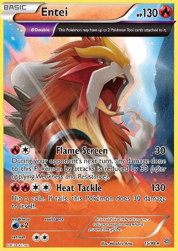 Entei (15/98) — Origens Ancestrais