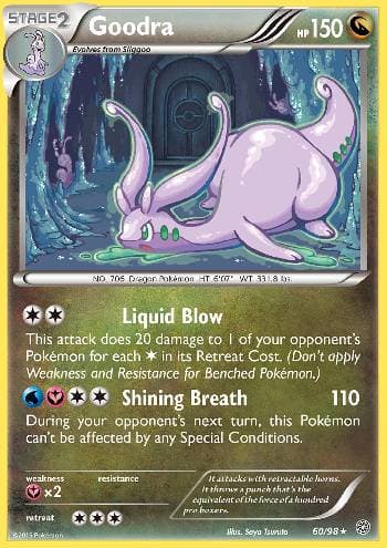 Carta Goodra (60/98) do set Origens Ancestrais — Pokémon TCG | Bynx