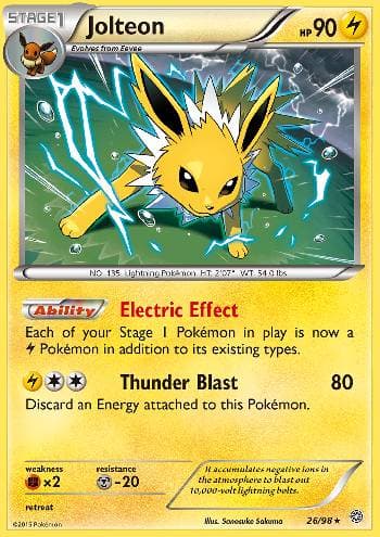 Jolteon (26/98) — Origens Ancestrais
