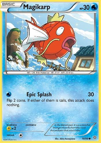 Magikarp (19/98) — Origens Ancestrais