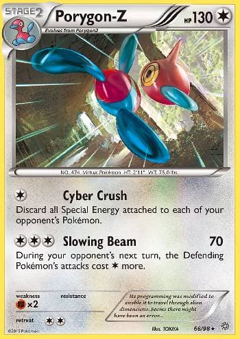 Carta Porygon-Z (66/98) do set Origens Ancestrais — Pokémon TCG | Bynx