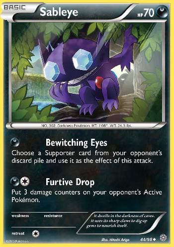 Sableye (44/98) — Origens Ancestrais