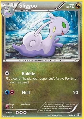 Carta Sliggoo (59/98) do set Origens Ancestrais — Pokémon TCG | Bynx