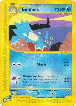Carta Golduck (50b/147) do set Aquapolis — Pokémon TCG | Bynx