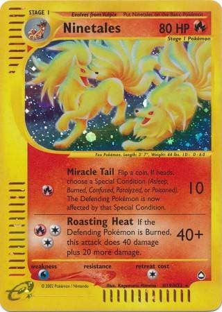 Ninetales (H19/147) — Aquapolis
