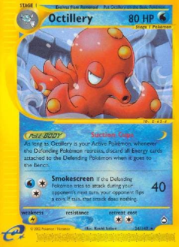 Octillery (26/147) — Aquapolis
