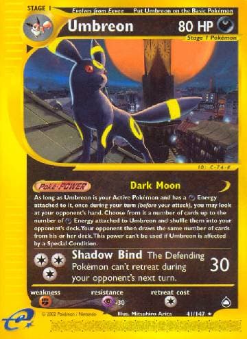 Umbreon (41/147) — Aquapolis