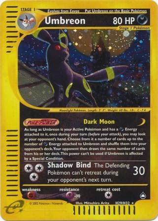 Umbreon (H29/147) — Aquapolis