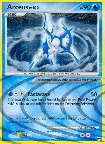 Carta Arceus (AR4/99) do set Arceus — Pokémon TCG | Bynx