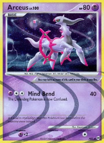 Carta Arceus (AR7/99) do set Arceus — Pokémon TCG | Bynx