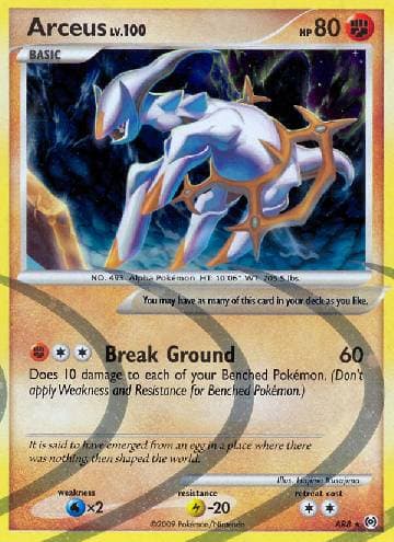 Carta Arceus (AR8/99) do set Arceus — Pokémon TCG | Bynx