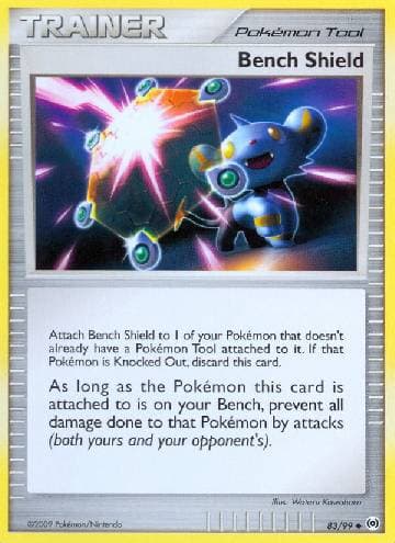 Carta Bench Shield (83/99) do set Arceus — Pokémon TCG | Bynx