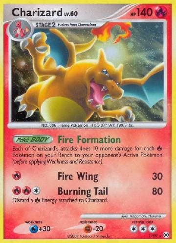 Charizard (1/99) — Arceus