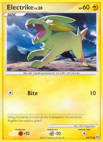 Electrike (63/99) — Arceus