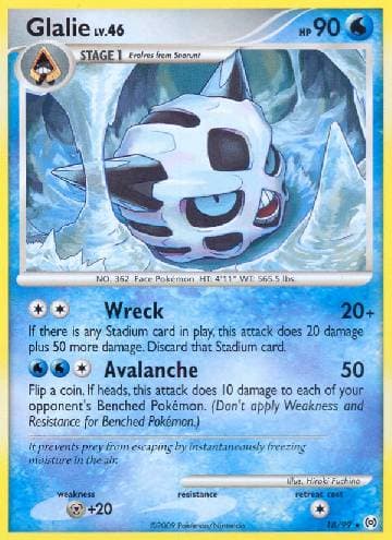 Glalie (18/99) — Arceus
