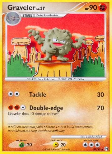 Carta Graveler (37/99) do set Arceus — Pokémon TCG | Bynx