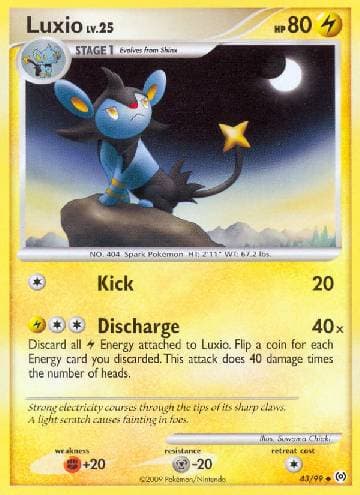 Luxio (43/99) — Arceus