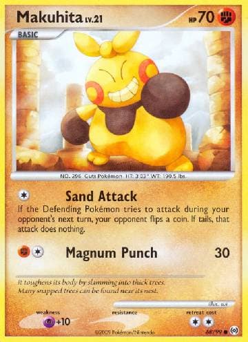 Makuhita (68/99) — Arceus
