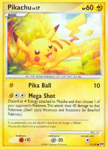 Pikachu (71/99) — Arceus