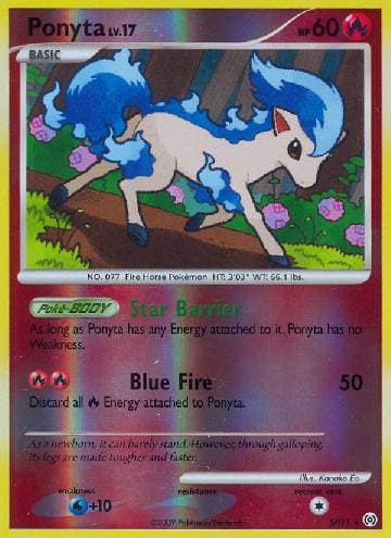 Carta Ponyta (SH11/99) do set Arceus — Pokémon TCG | Bynx