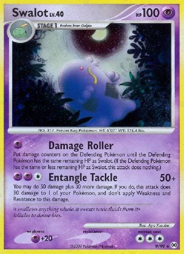 Carta Swalot (9/99) do set Arceus — Pokémon TCG | Bynx