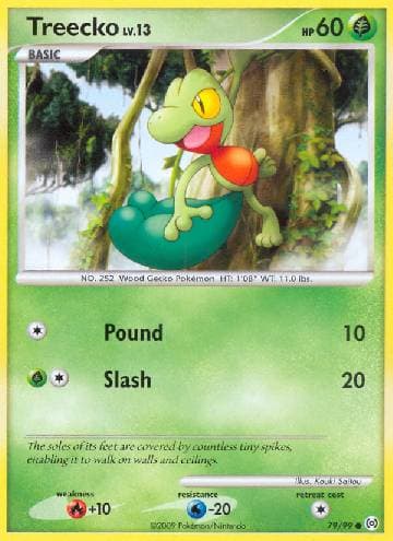 Carta Treecko (79/99) do set Arceus — Pokémon TCG | Bynx