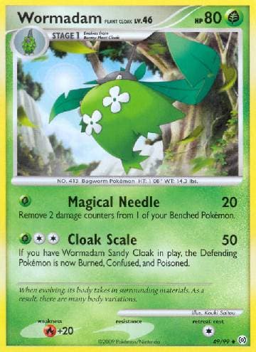 Wormadam Plant Cloak (49/99) — Arceus